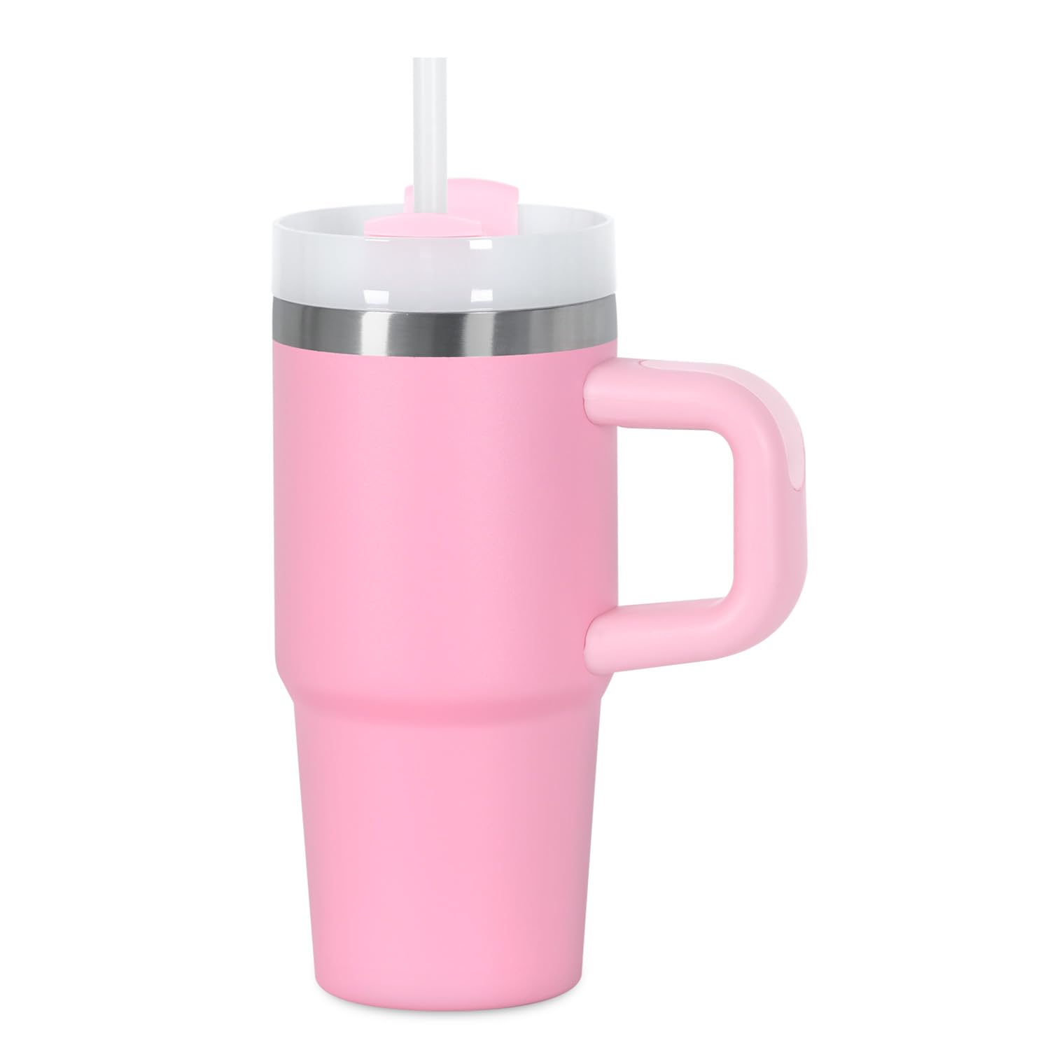 Amazon.com | Muwnrol 14 Oz Tumbler with Handle and Straw for Kids